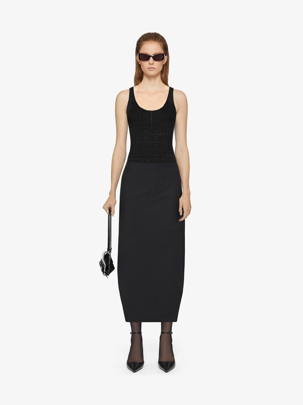 Givenchy Slim Tank Top In 4g Jacquard
