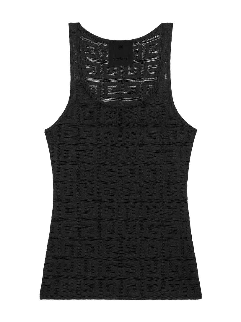 Givenchy Slim tank top in 4g jacquard