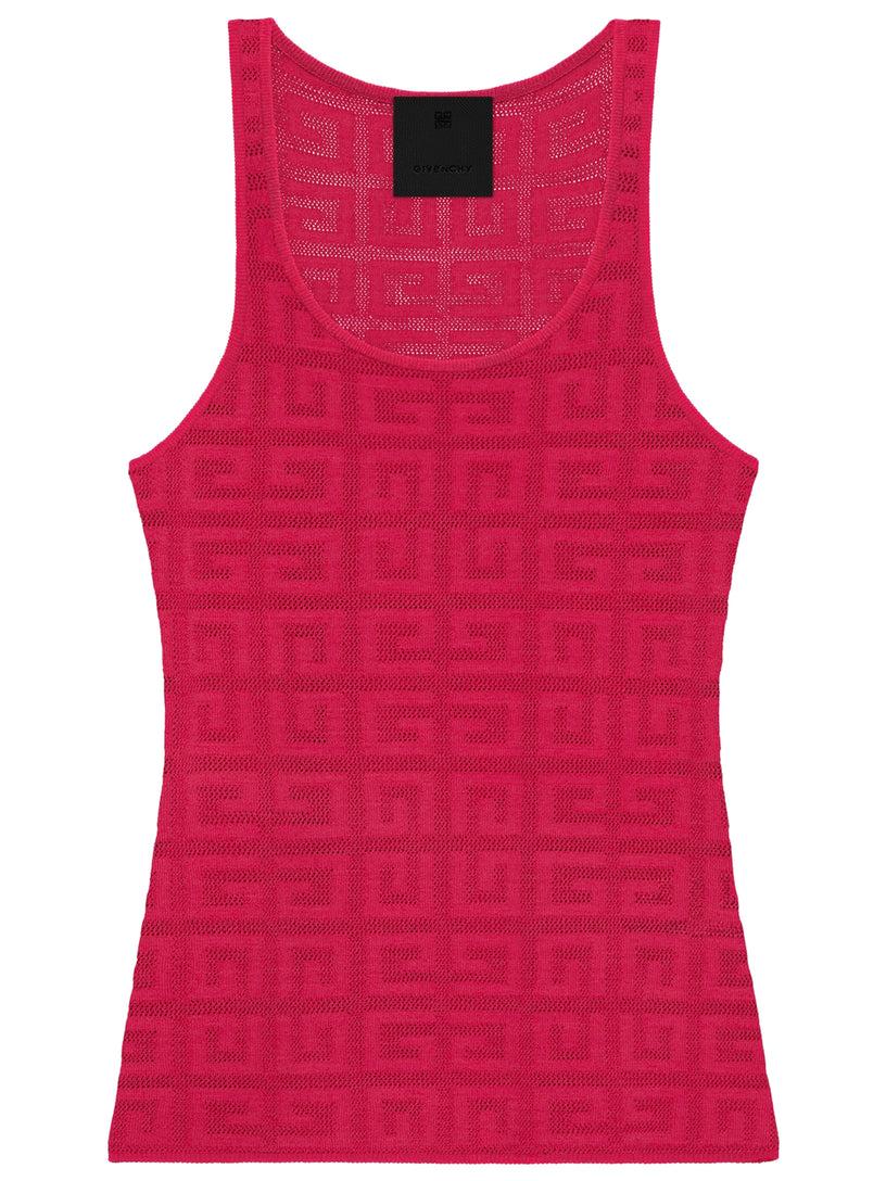 Givenchy Slim tank top in 4g jacquard