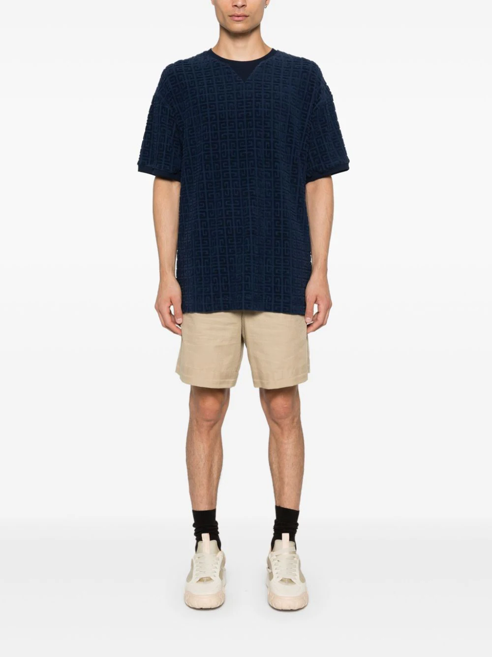 Givenchy T-shirt In 4g Cotton Towelling