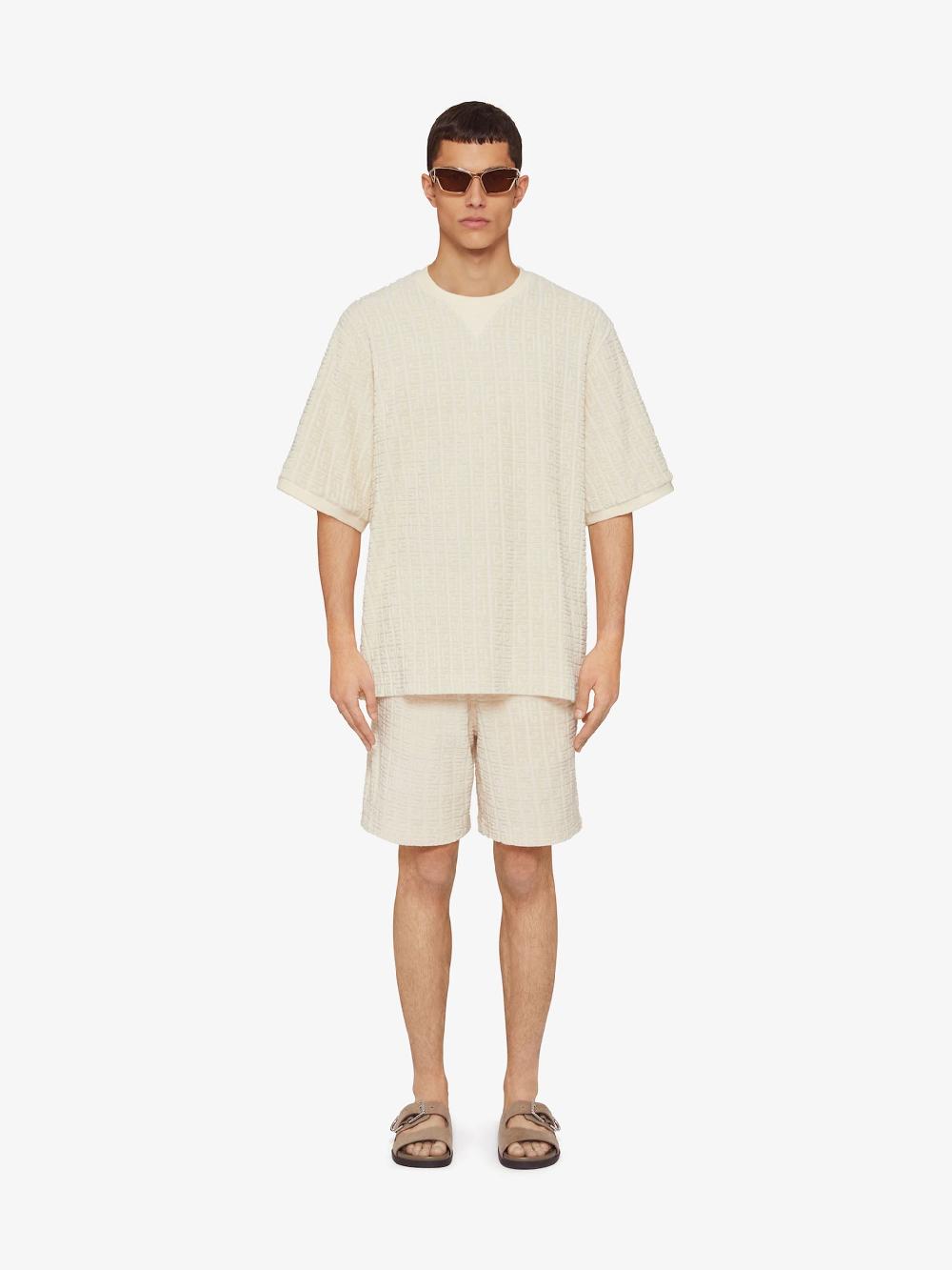 Givenchy T-shirt In 4g Cotton Towelling