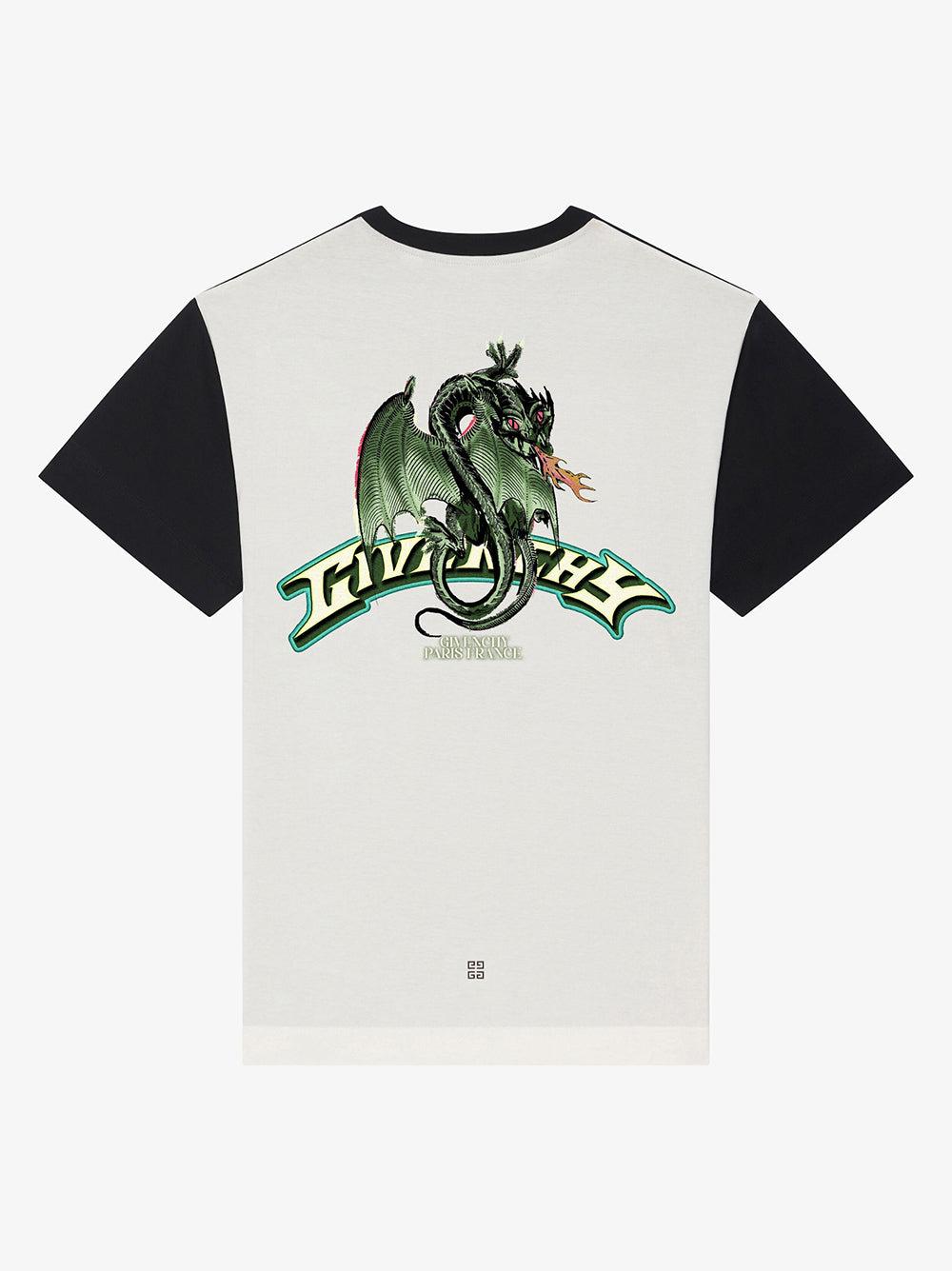 Givenchy T-shirt With Givenchy Dragon Print