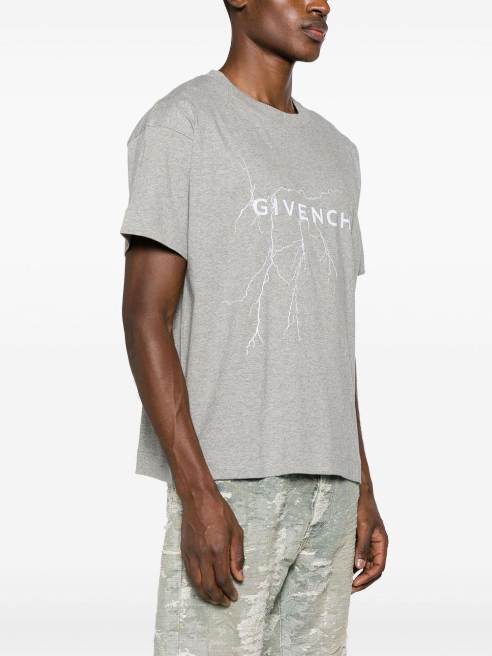 Givenchy T-shirt With Reflective Artwork