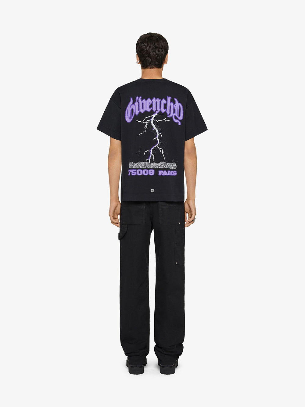 Givenchy T-shirt With Reflective Artwork