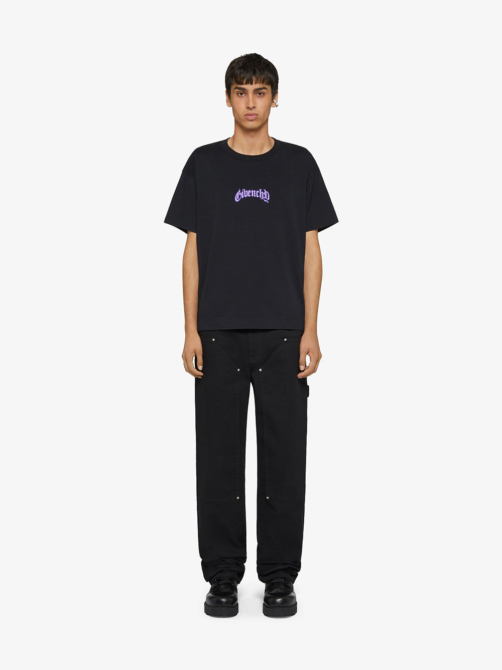 Givenchy T-shirt With Reflective Artwork