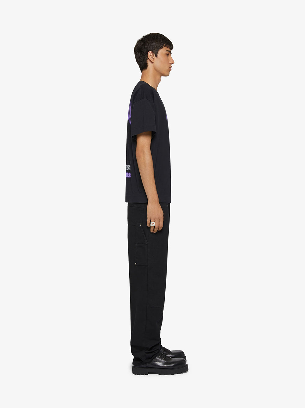Givenchy T-shirt With Reflective Artwork
