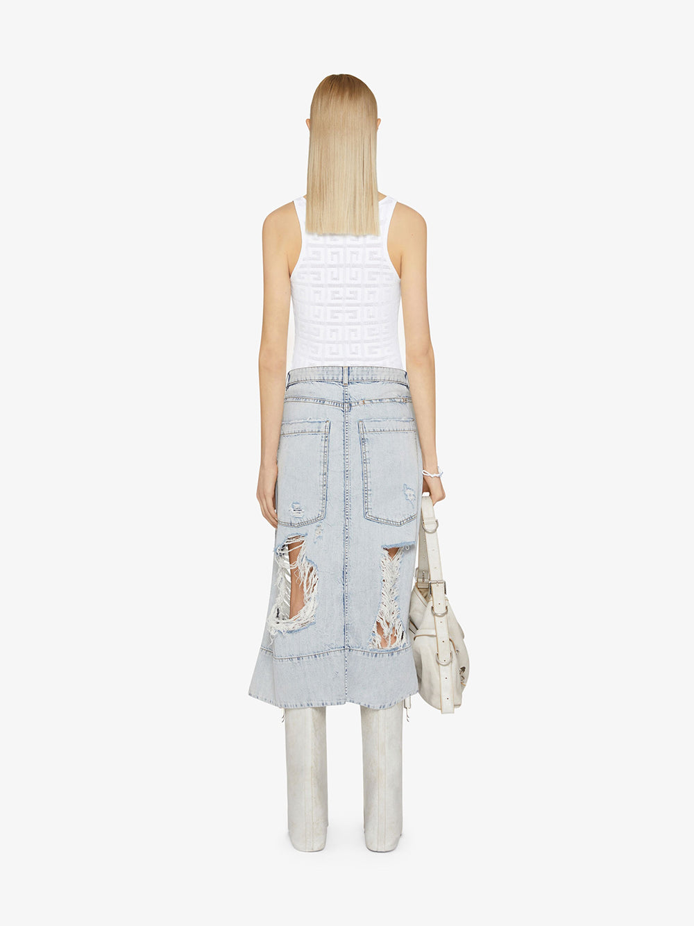 Givenchy Tank Top In 4g Jacquard