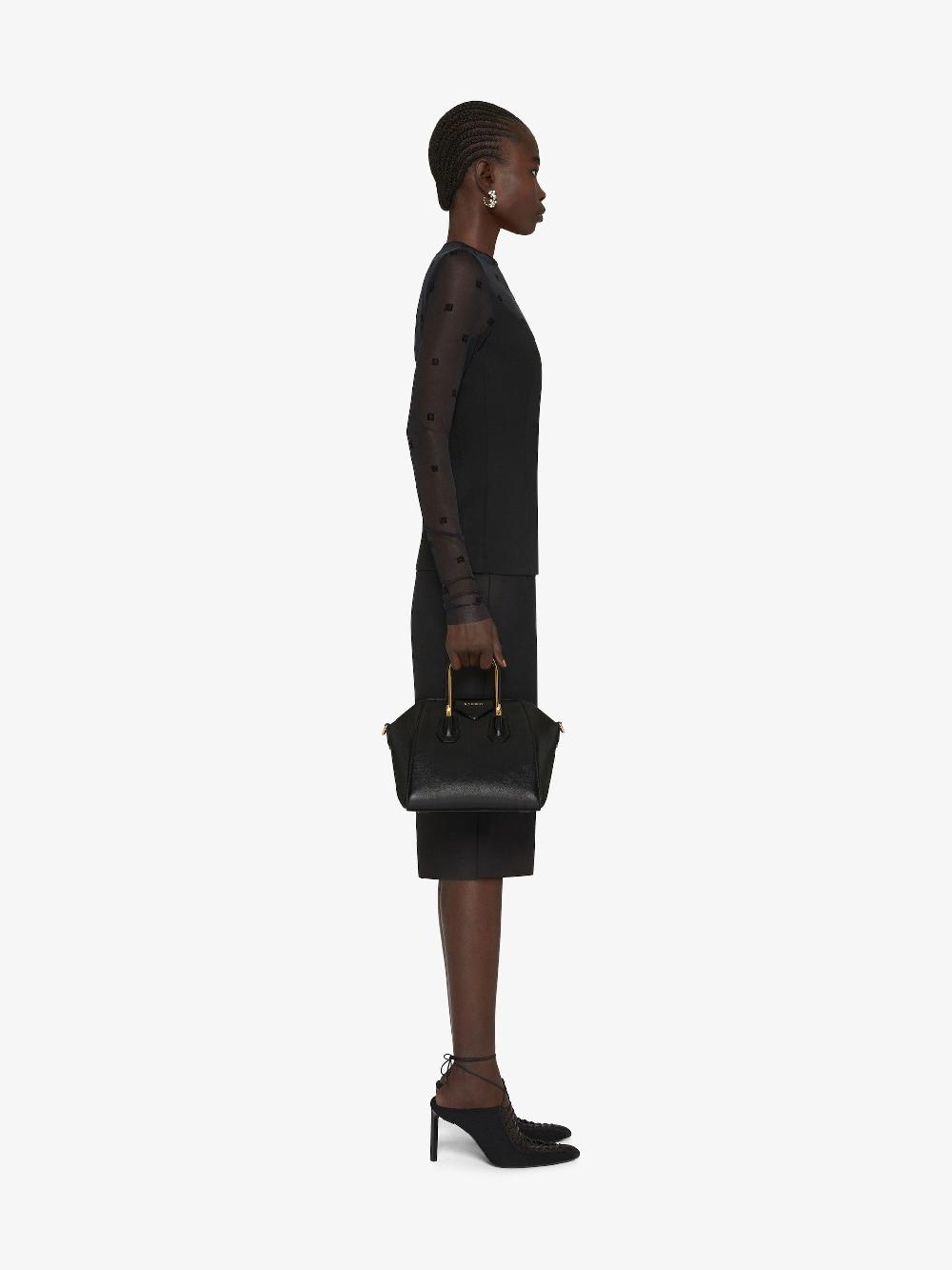 Givenchy Top In Bi-material 4g Pattern