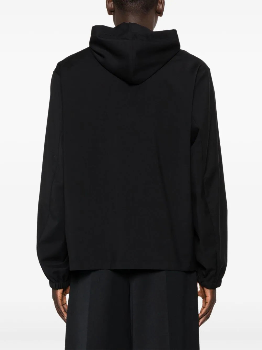 Givenchy Zipped Hoodie In Wool With 4g Detail