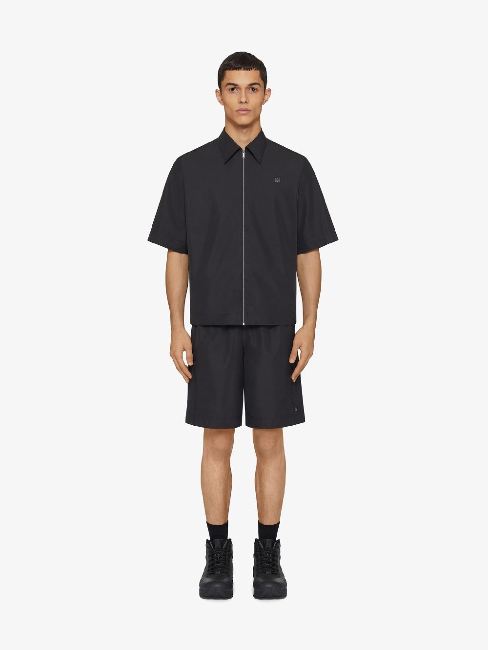 Givenchy Zipped Shirt With 4g Detail