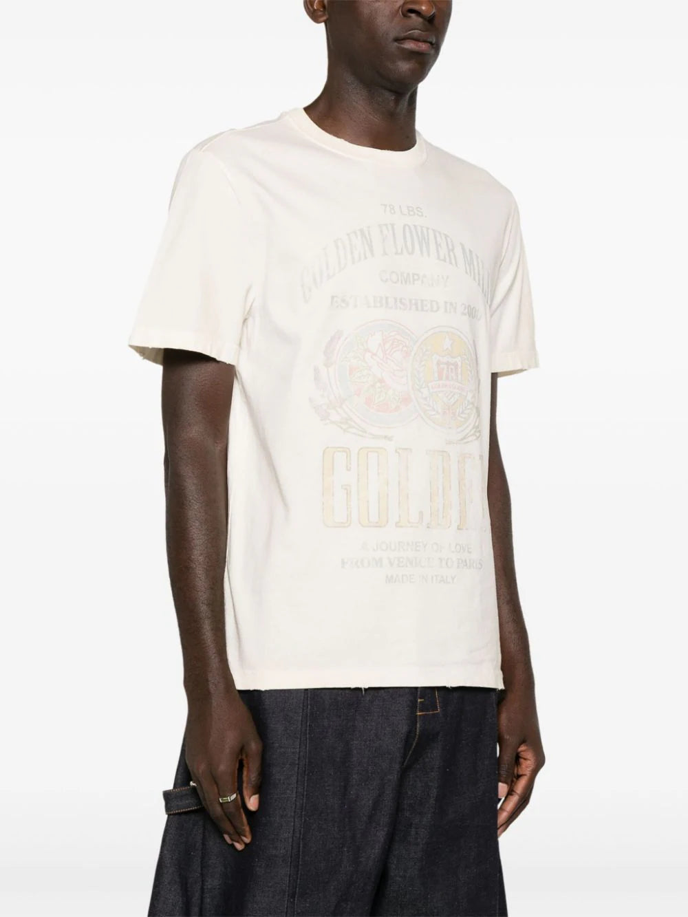 Golden Goose Golden Flower Mills Watercolour T-shirt
