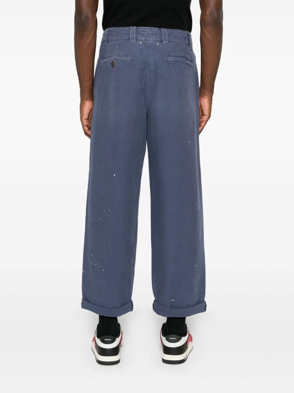 Golden Goose Chino Trousers With Lived-in Effect