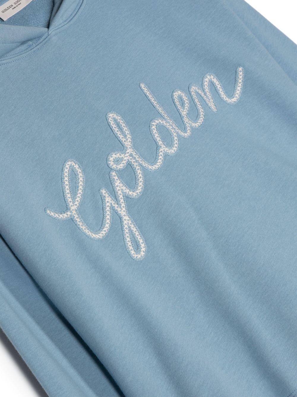 Golden Goose Kids Logo Hoodie