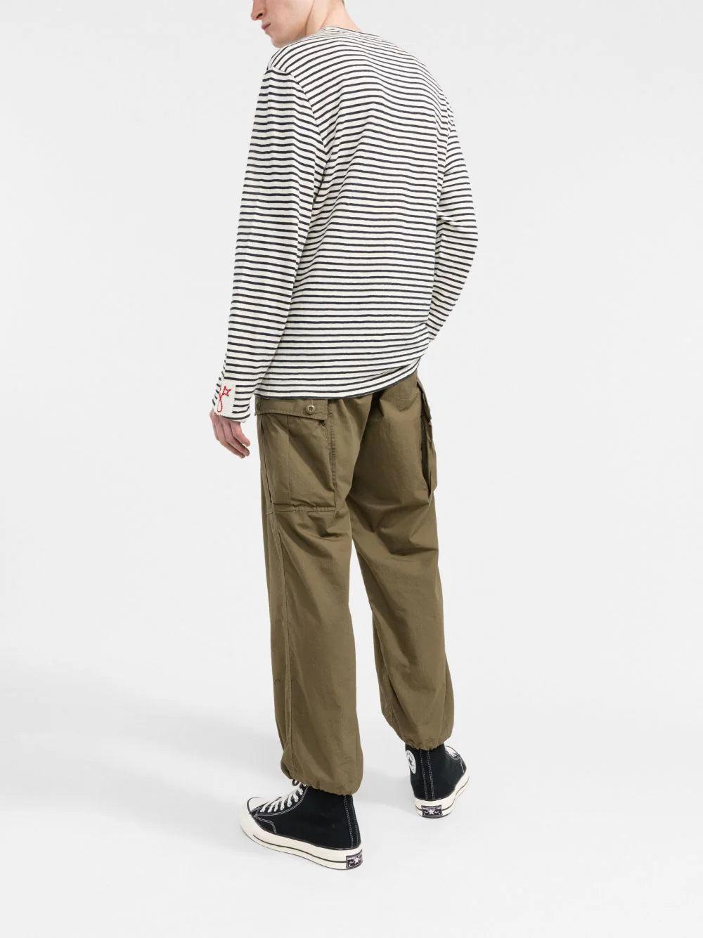 Golden Goose Long-sleeved Striped T-shirt