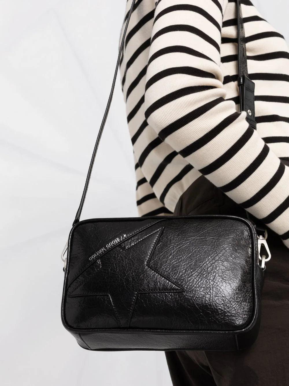 Golden Goose Shiny Leather Shoulder Bag