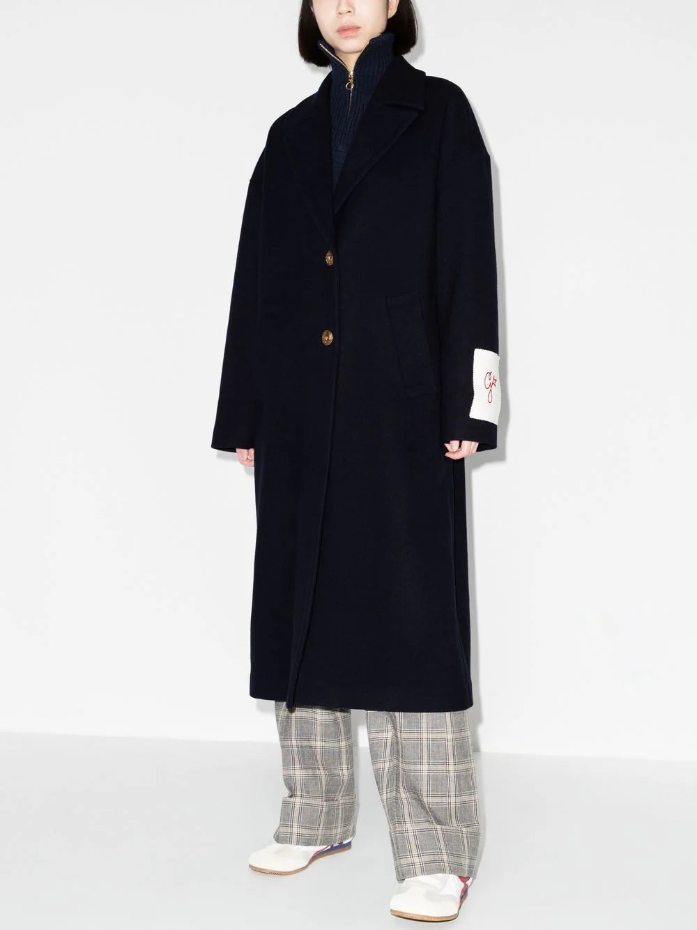 Golden Goose Single-breasted Cocoon Coat