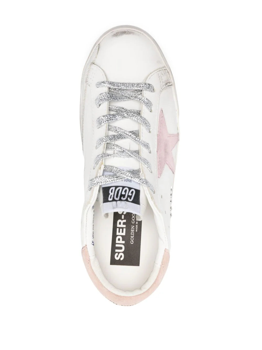 Golden Goose Superstar Sneakers With Suede Details