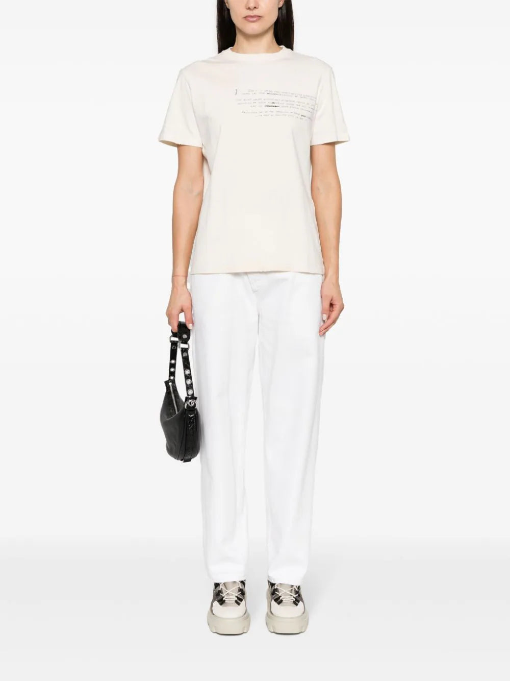 Golden Goose T-shirt With Embroidered Writing