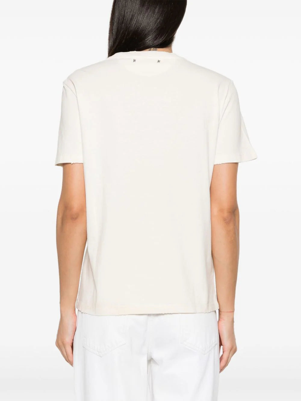 Golden Goose T-shirt With Embroidered Writing