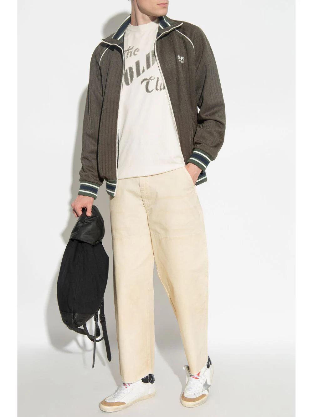 Golden Goose Zip-up Sweatshirt With Logo