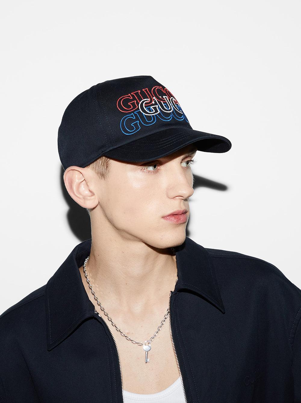 GUCCI Baseball Hat With Gucci Embroidery
