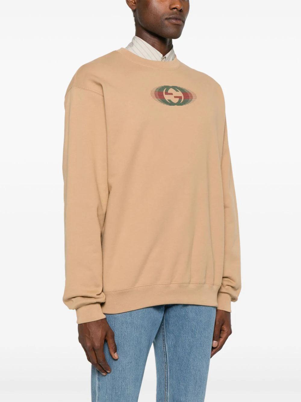 GUCCI Cotton Jersey Sweatshirt