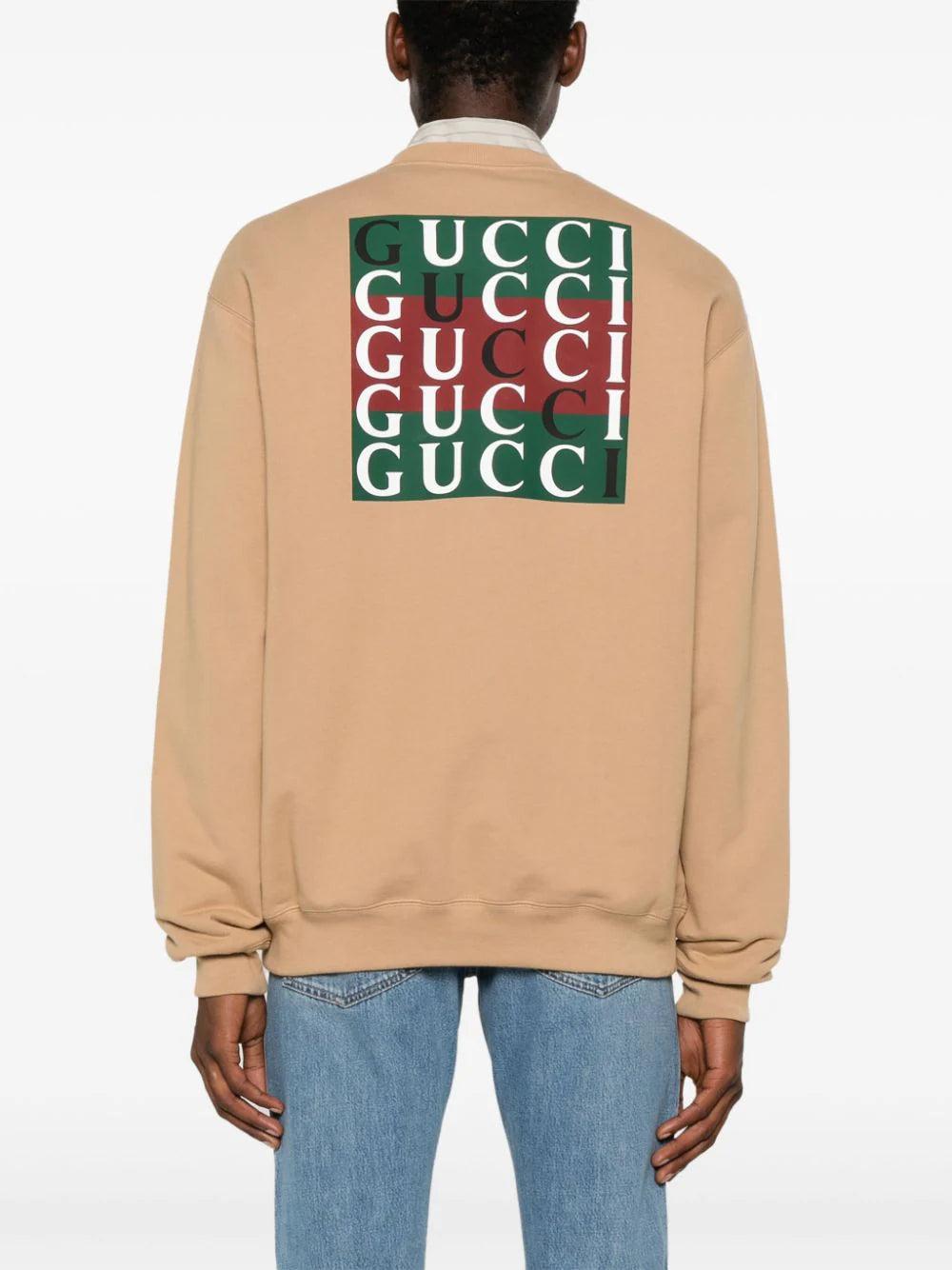 GUCCI Cotton Jersey Sweatshirt