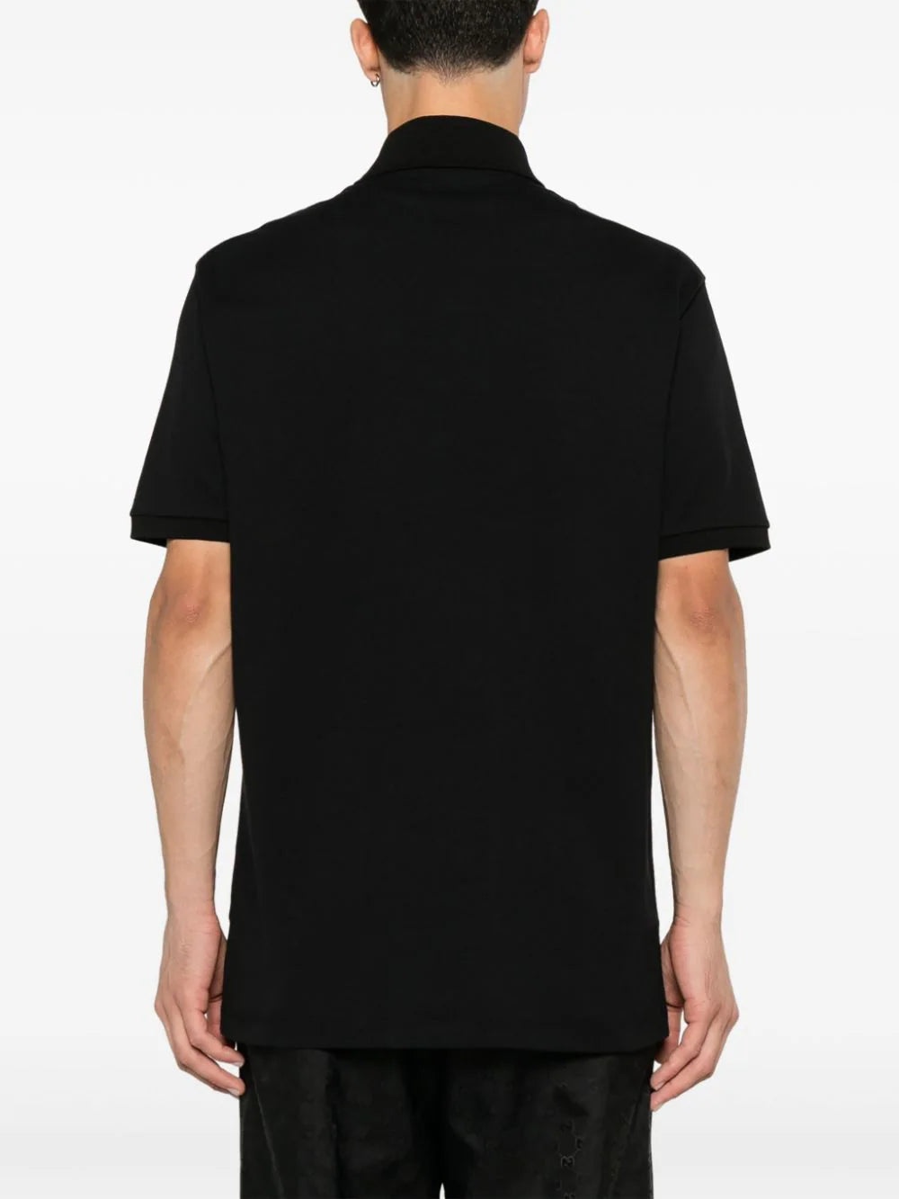 GUCCI Cotton Polo Shirt With Web