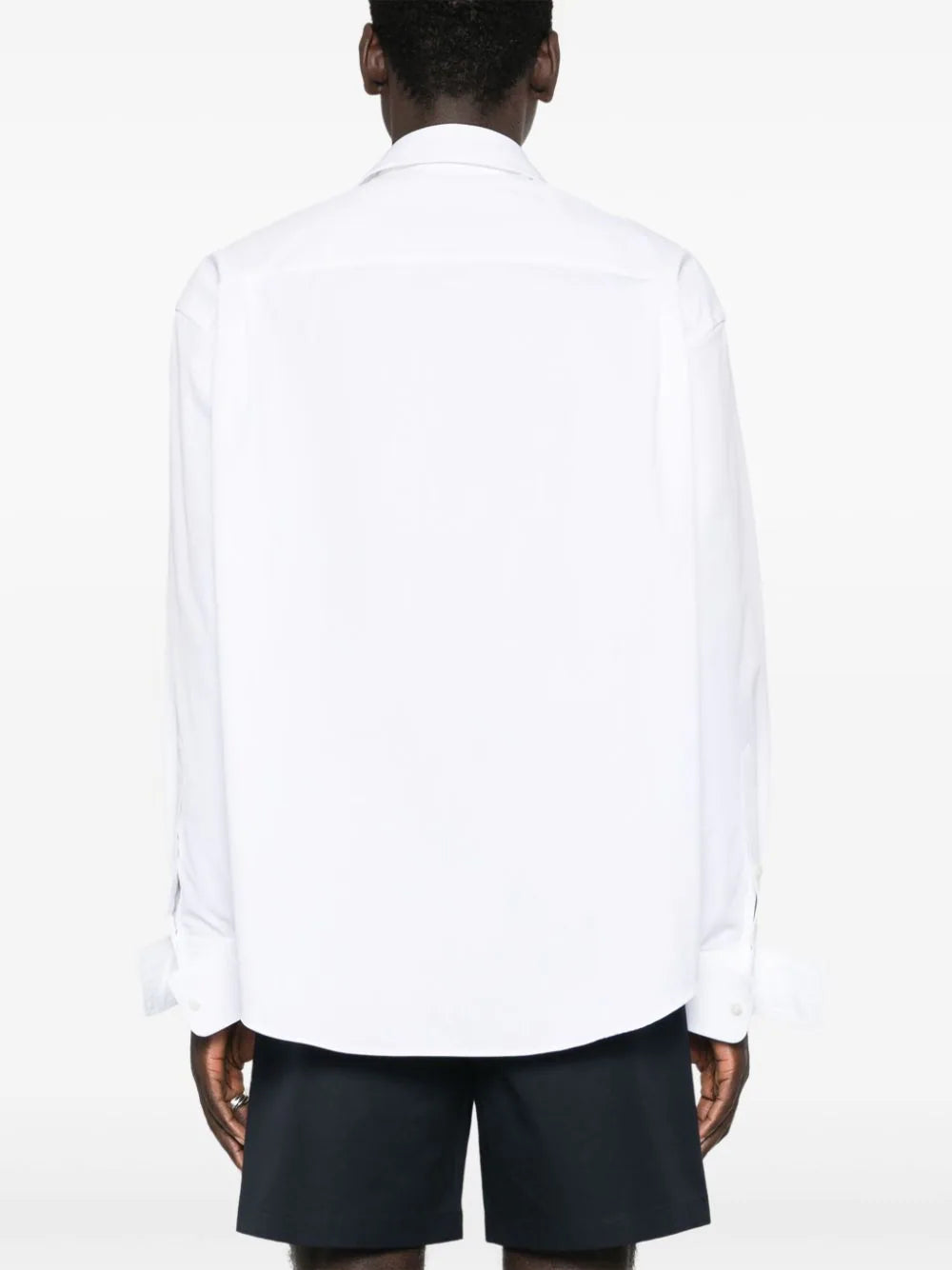GUCCI Cotton Poplin Shirt With Gucci Detail
