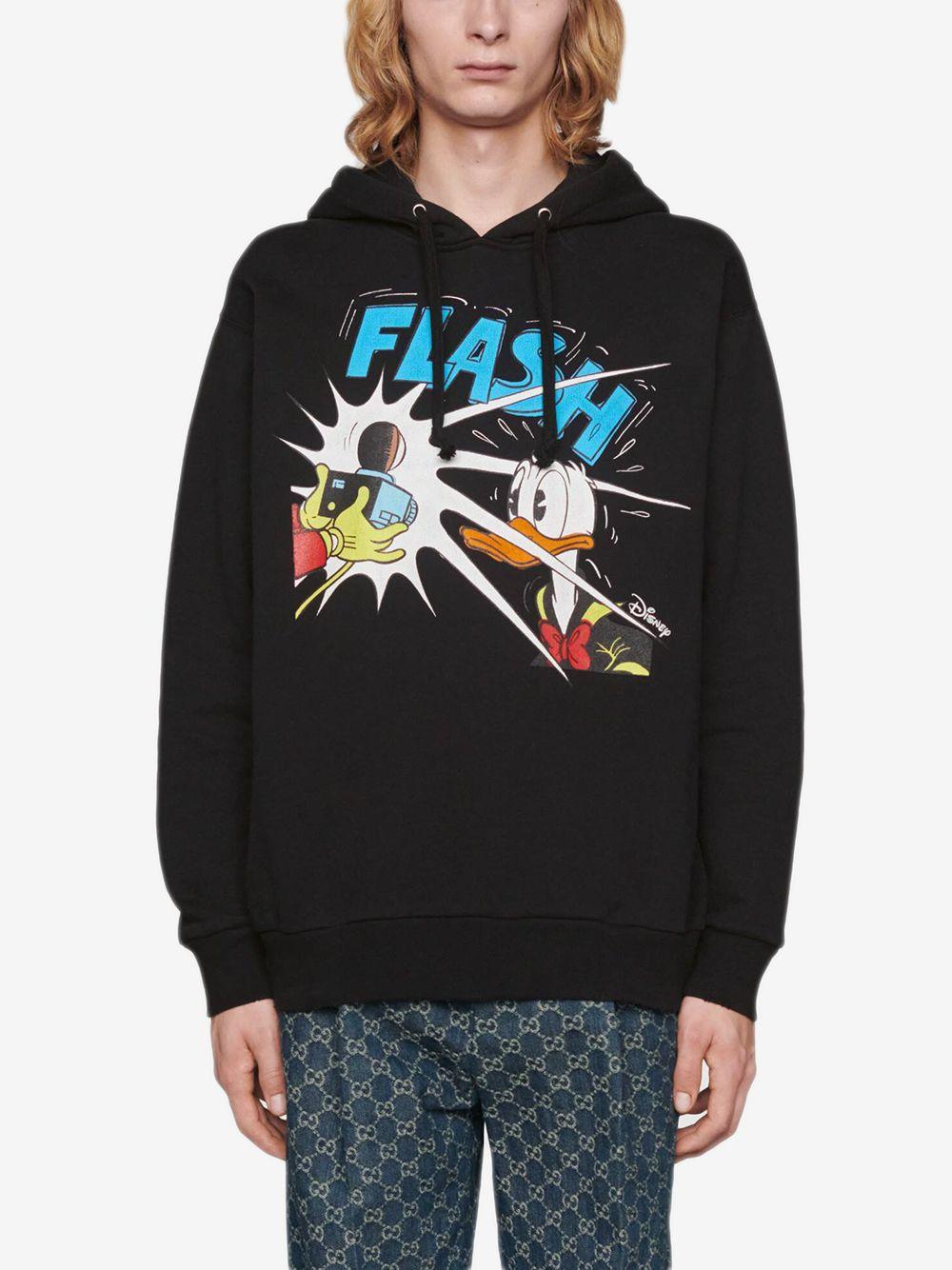 GUCCI Disney X Gucci Donald Duck Hoodie