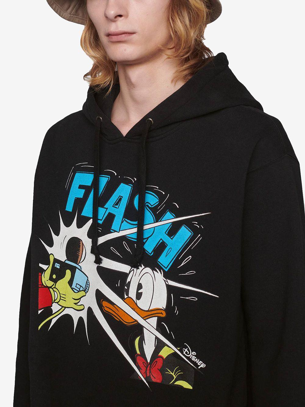 GUCCI Disney X Gucci Donald Duck Hoodie
