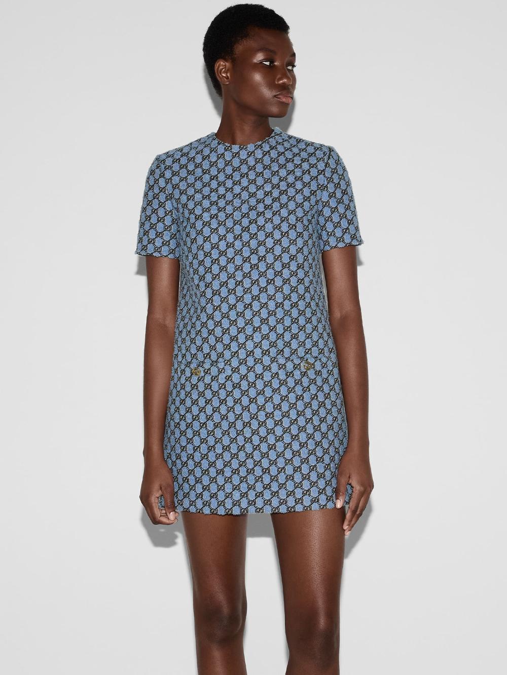 GUCCI Dress With Gg Shadow