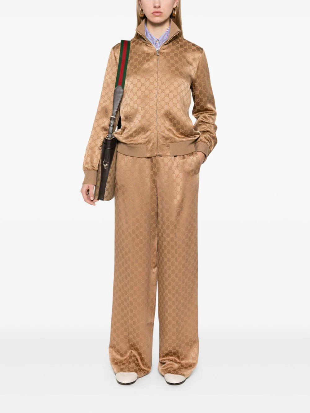 GUCCI Gg Jacquard Zip Jacket