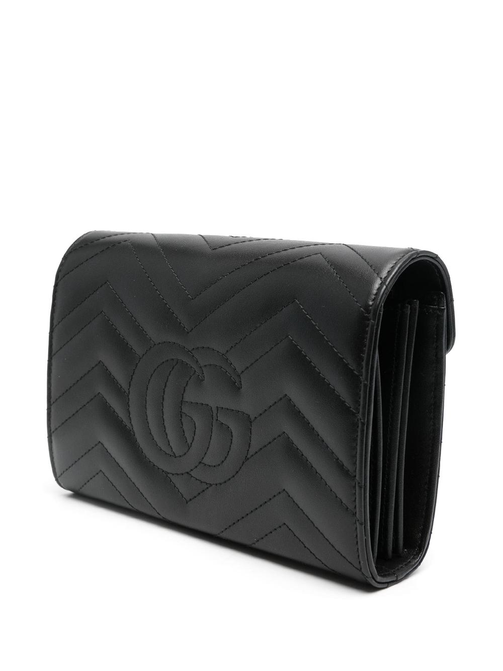 GUCCI Gg Marmont Mini Bag In Quilted Leather
