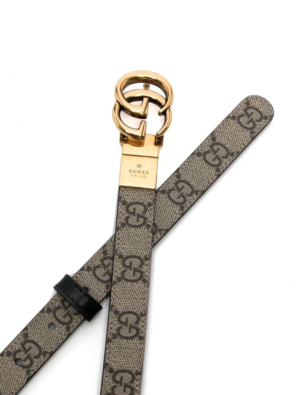 GUCCI Gg Marmont Reversible Thin Belt