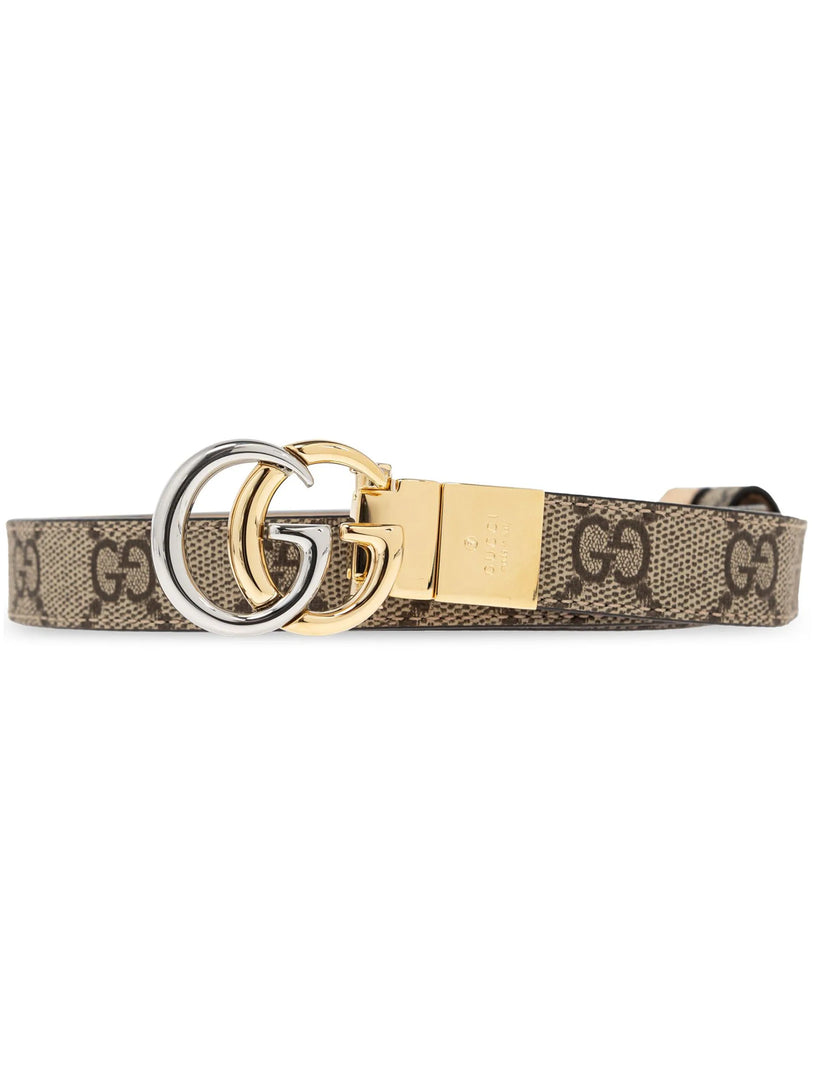 GUCCI Gg marmont reversible thin belt