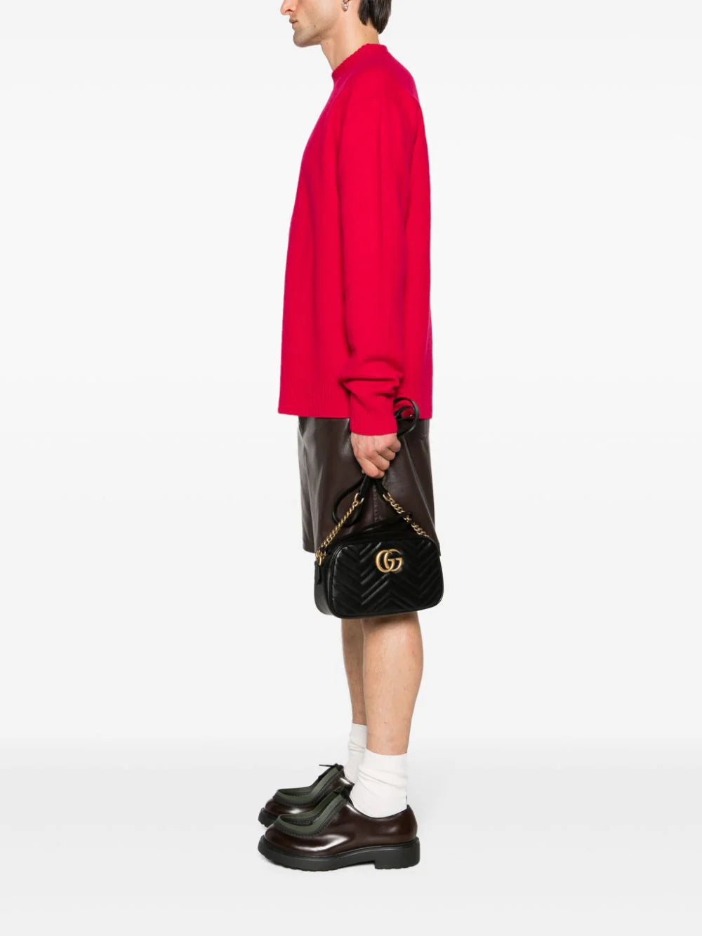 GUCCI Gg Marmont Shoulder Bag Small Size