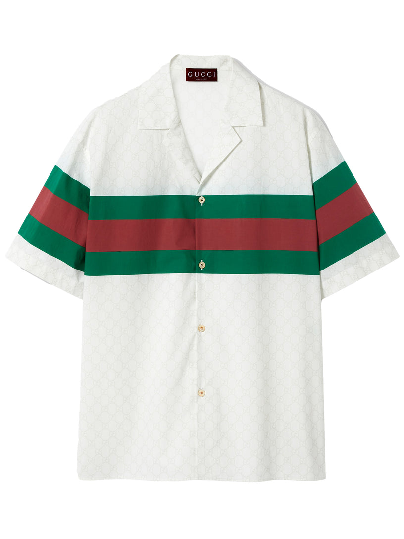 GUCCI Gg shirt with web