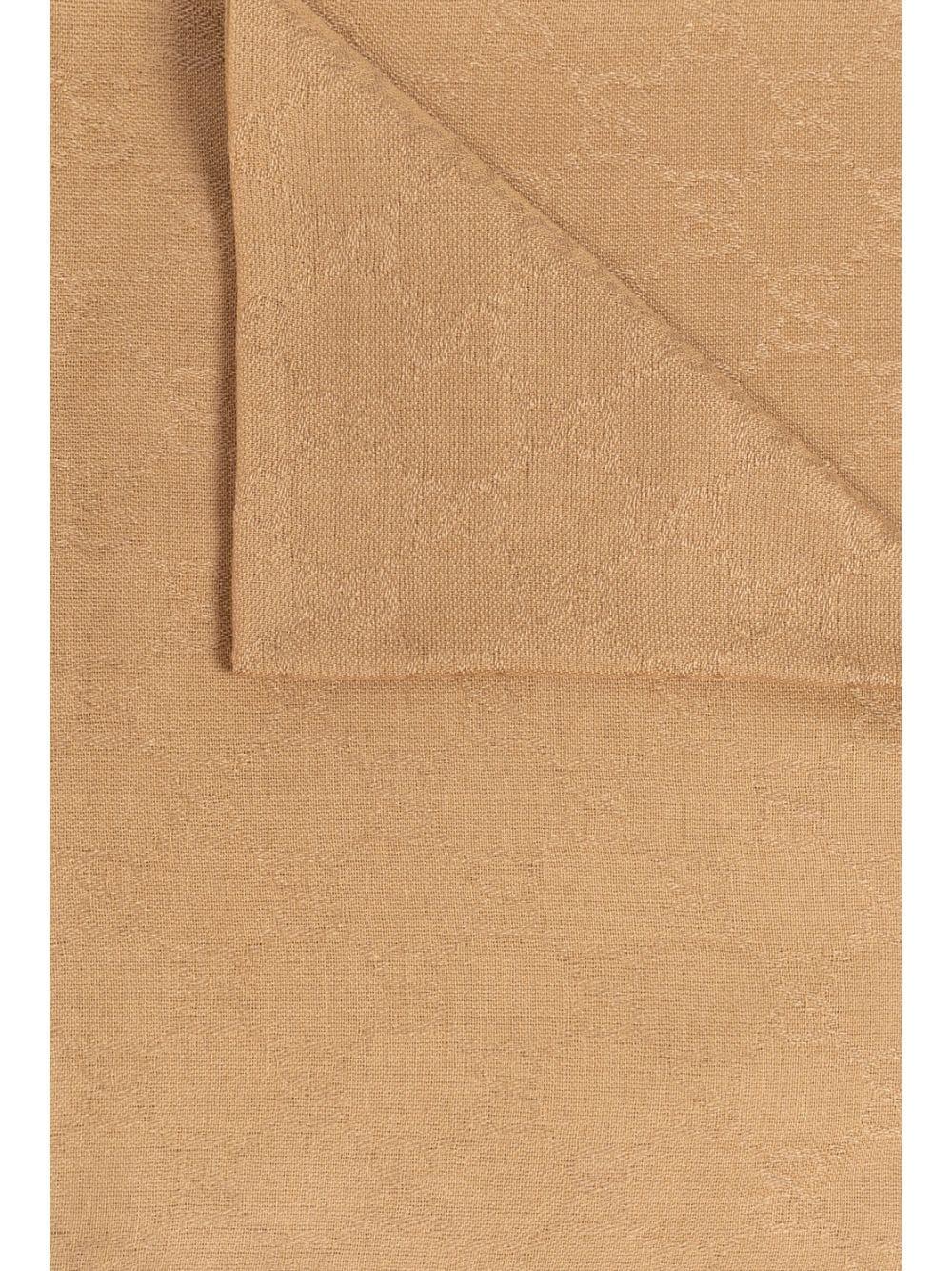 GUCCI Gg Silk Cotton Stole