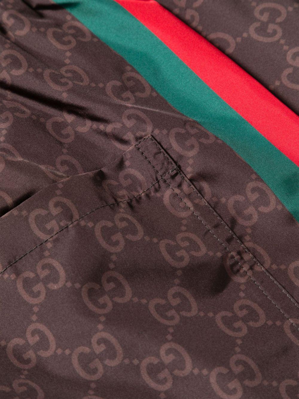 GUCCI Gg Swim Shorts With Web