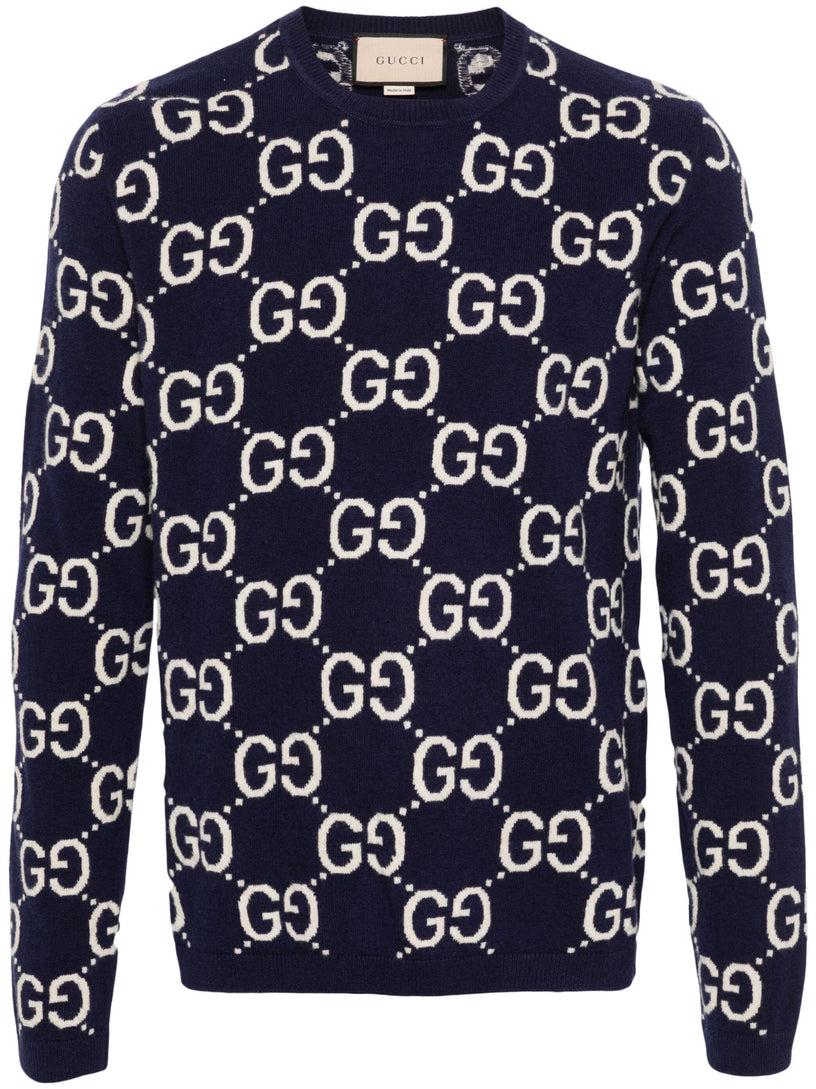 GUCCI Gg wool jacquard sweater