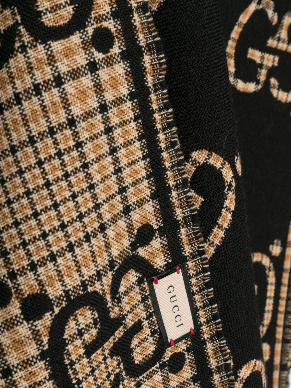 GUCCI Gg Wool Scarf