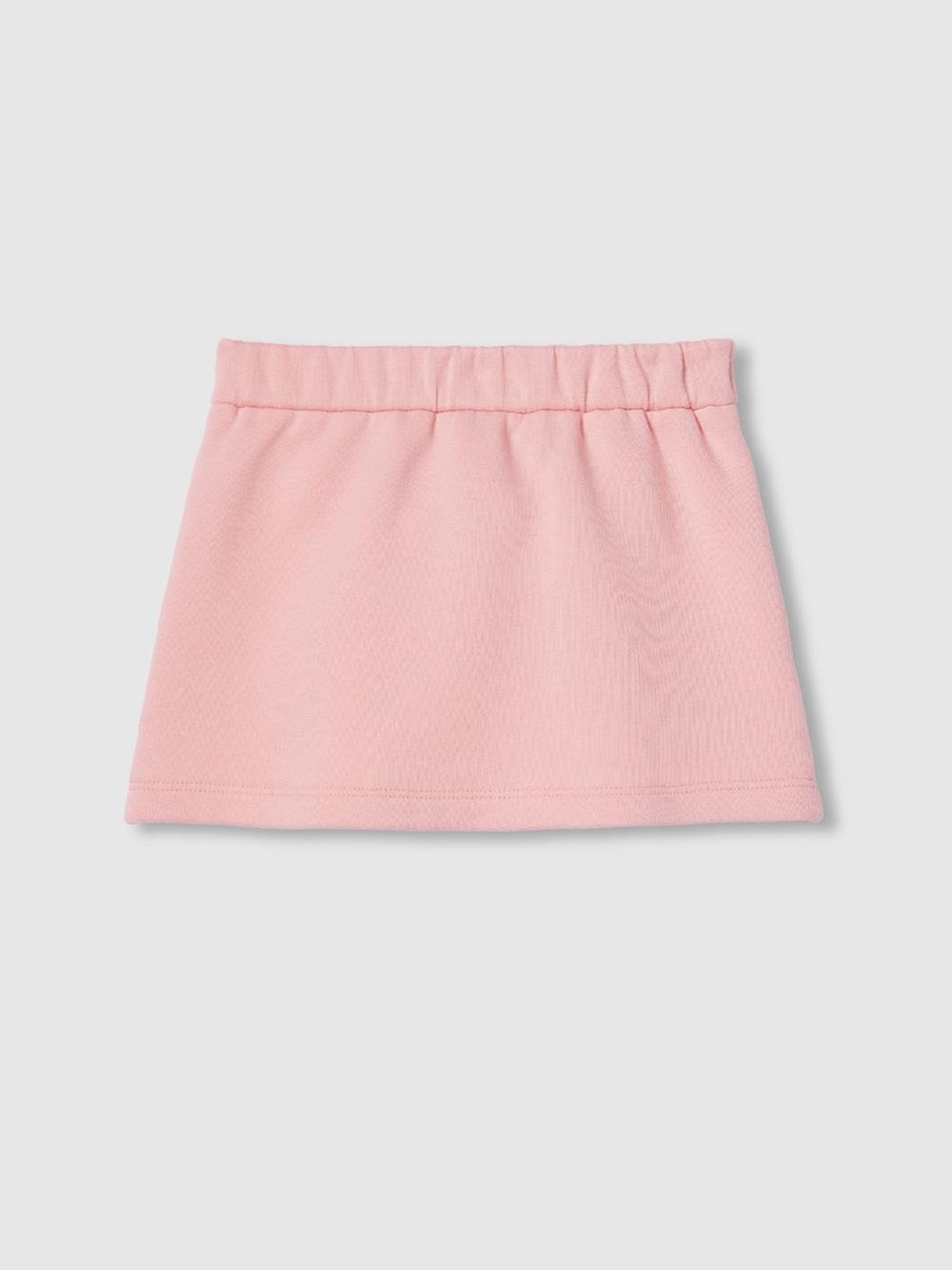 Gucci Kids Cotton Skirt With Web