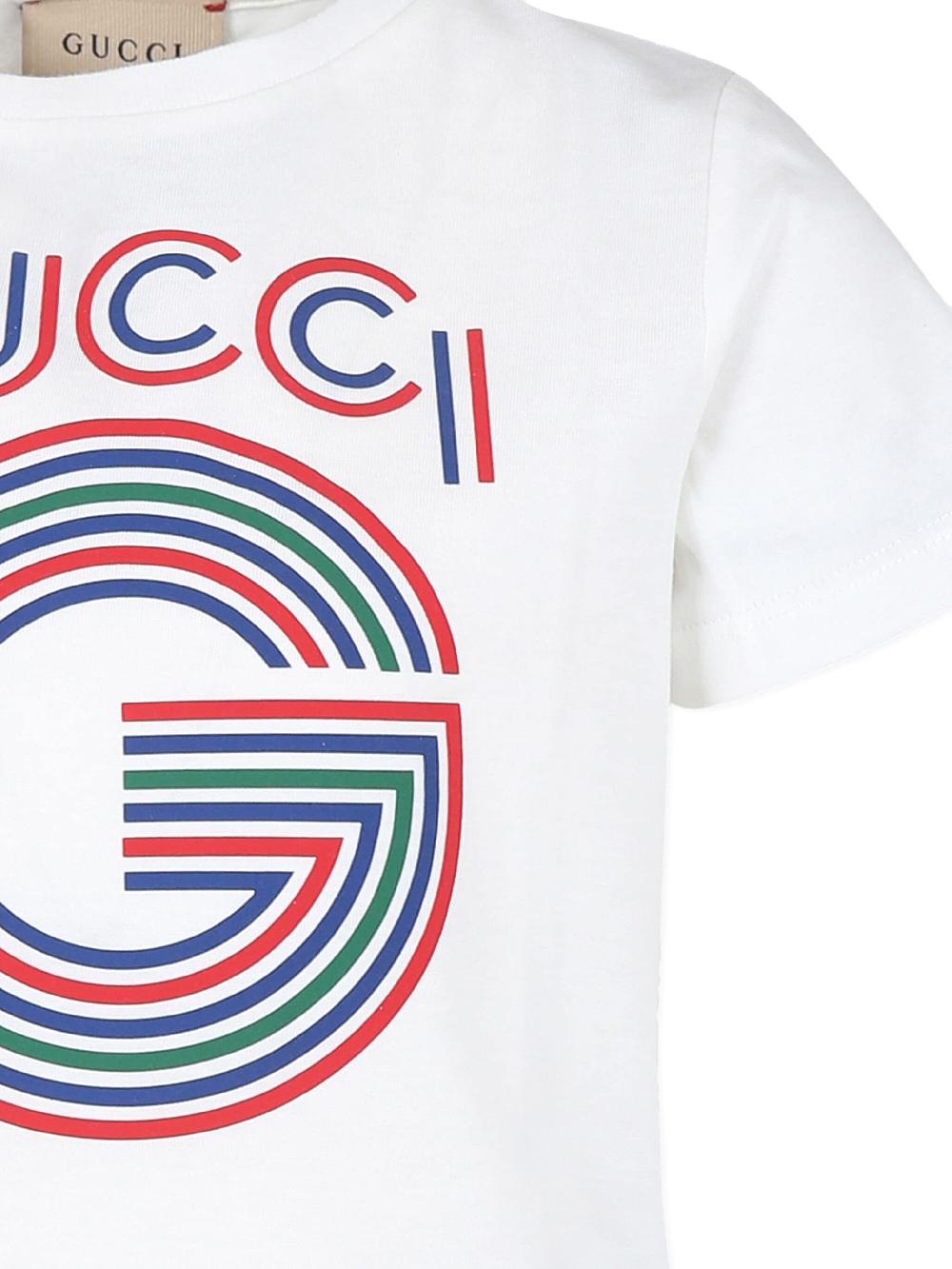 Gucci Kids Cotton T-shirt With Print