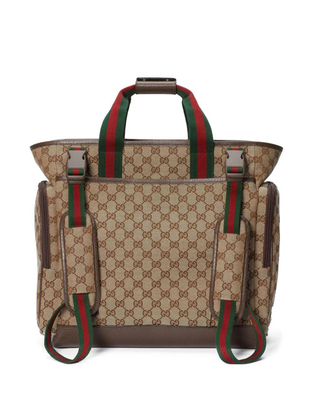 Gucci Kids Original Gg Diaper Bag