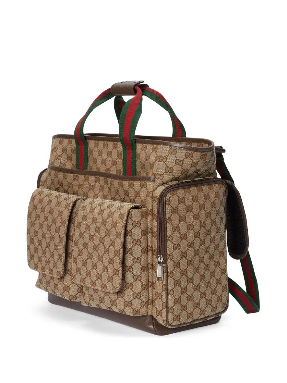 Gucci Kids Original Gg Diaper Bag