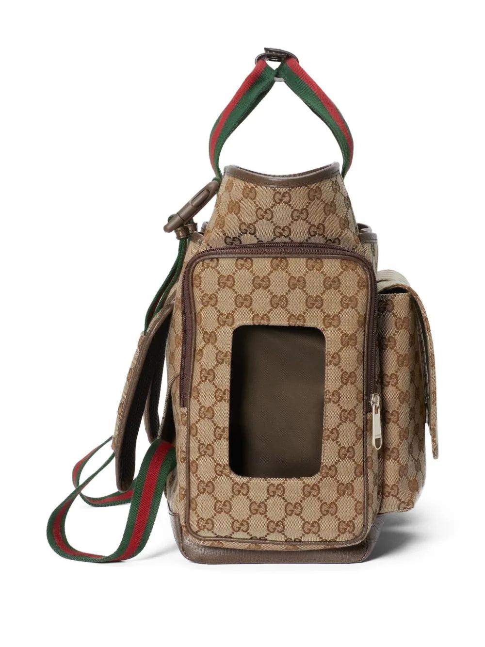 Gucci Kids Original Gg Diaper Bag