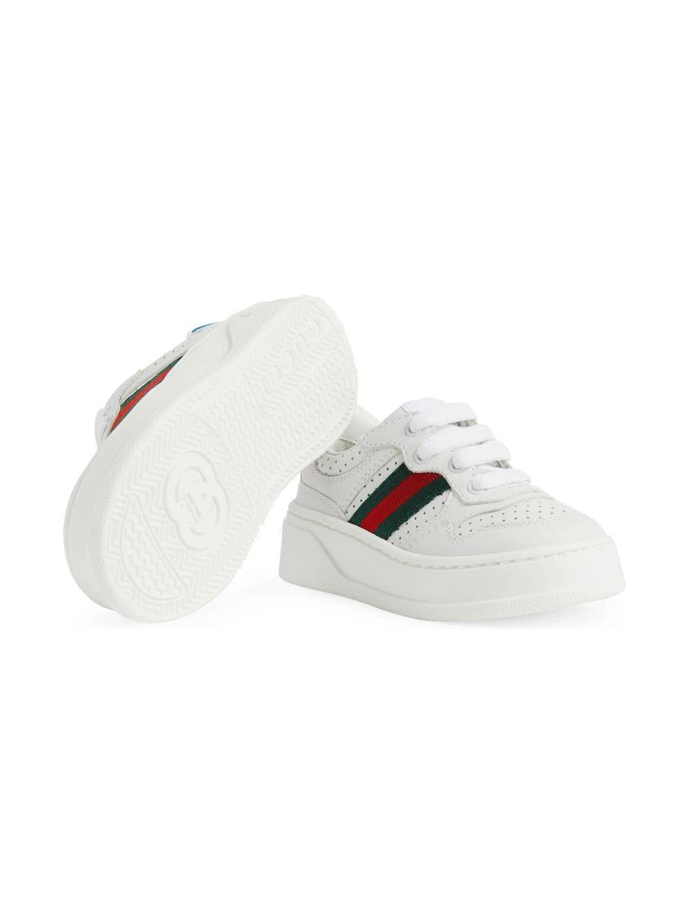 Gucci Kids Sneakers With Web