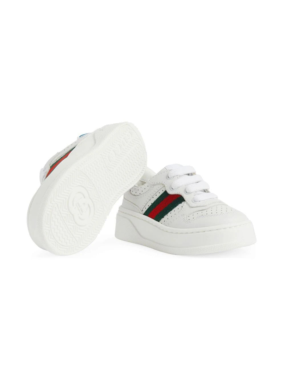 Gucci Kids Sneakers With Web