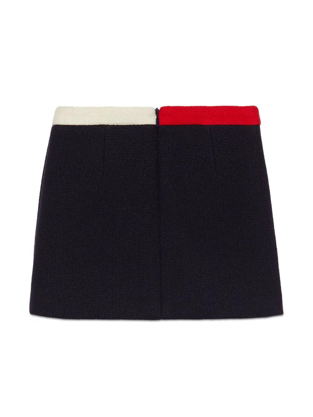 Gucci Kids Wool Skirt